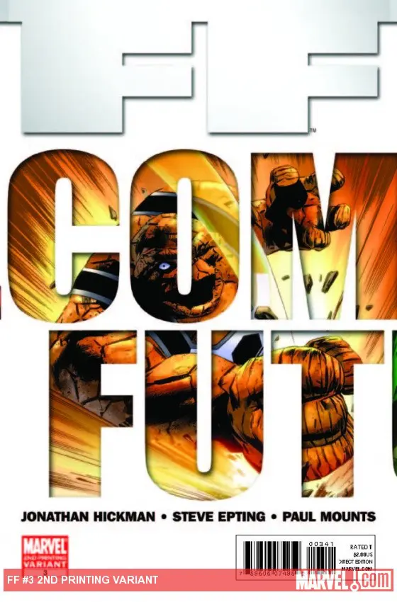 FF (2011) #3 (2nd Printing Variant)