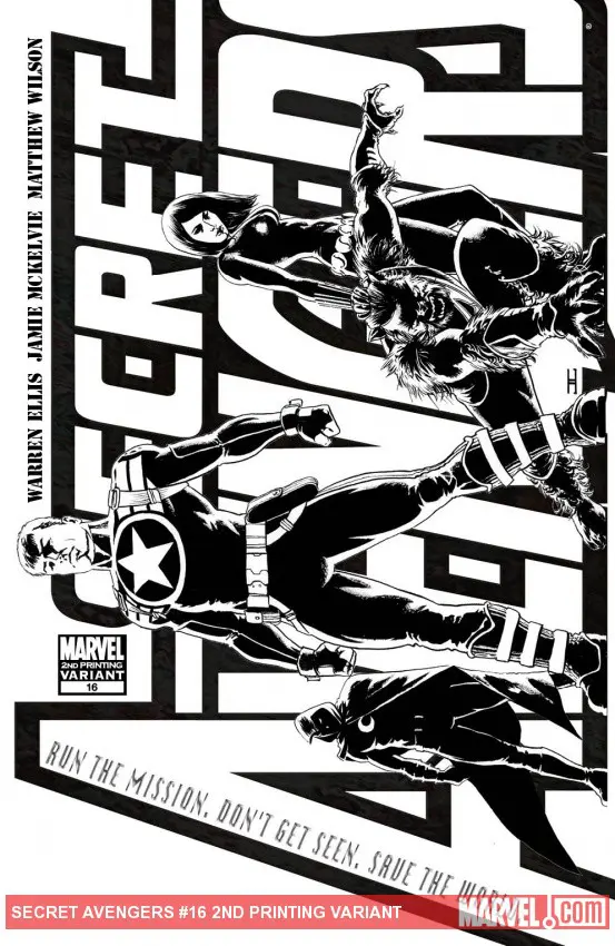 Secret Avengers (2010) #16 (2nd Printing Variant)