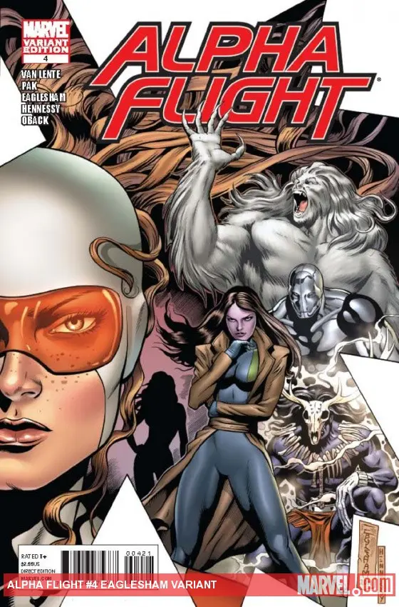 Alpha Flight (2011) #4 (Eaglesham Variant)