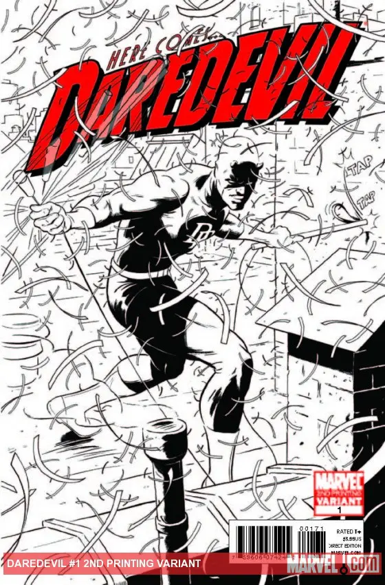 Daredevil (2011) #1 (2nd Printing Variant)