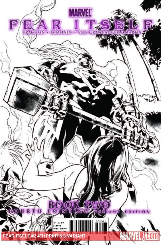 Fear Itself (2010) #2 (4th Printing Variant)