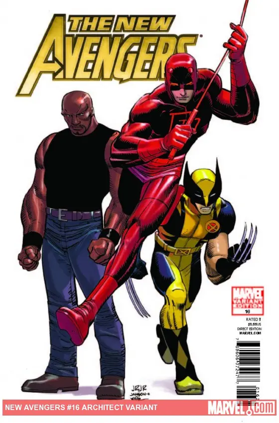 New Avengers (2010) #16 (Architect Variant)