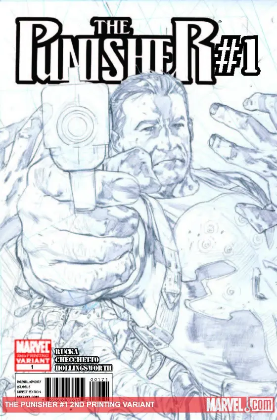 The Punisher (2011) #1 (2nd Printing Variant)