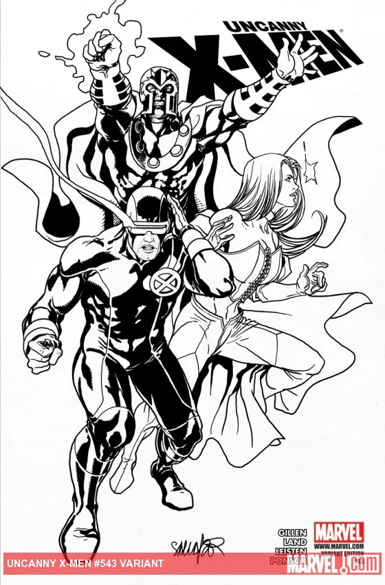 Uncanny X-Men (1963) #543 (Sketch Variant)