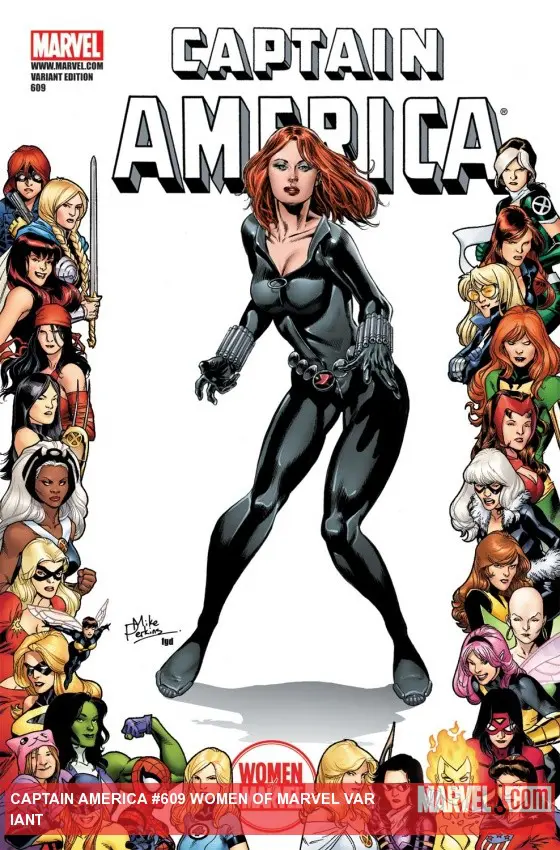 Captain America (2004) #609 (WOMEN OF MARVEL VARIANT)
