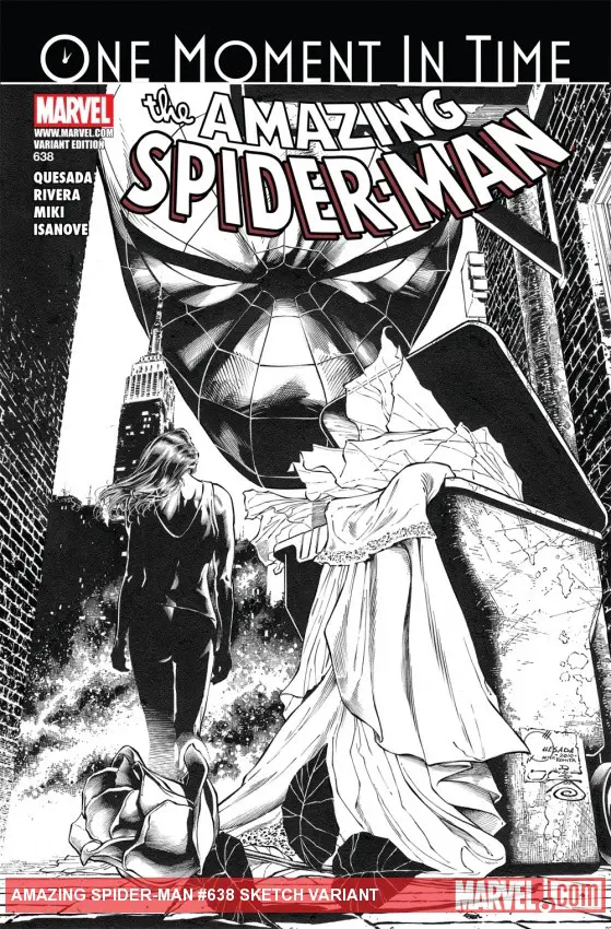 Amazing Spider-Man (1999) #638 (SKETCH VARIANT)