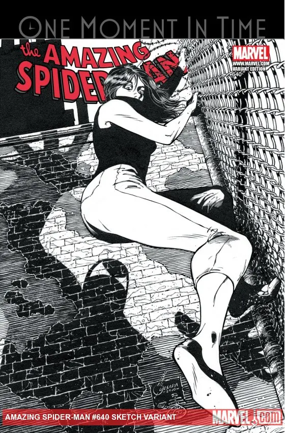 Amazing Spider-Man (1999) #640 (SKETCH VARIANT)