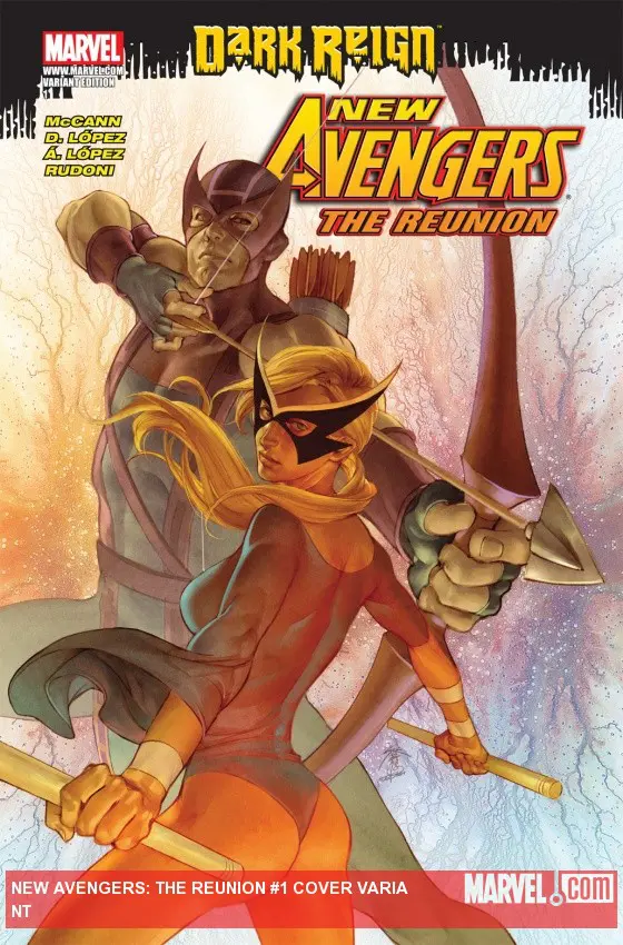 New Avengers: The Reunion (2009) #1 (COVER VARIANT)