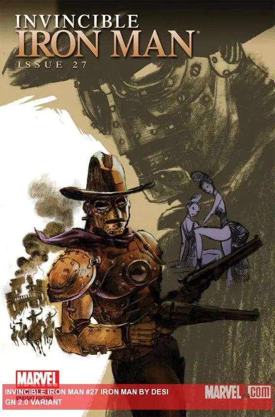 Invincible Iron Man (2008) #27 (IRON MAN BY DESIGN 2.0 VARIANT)