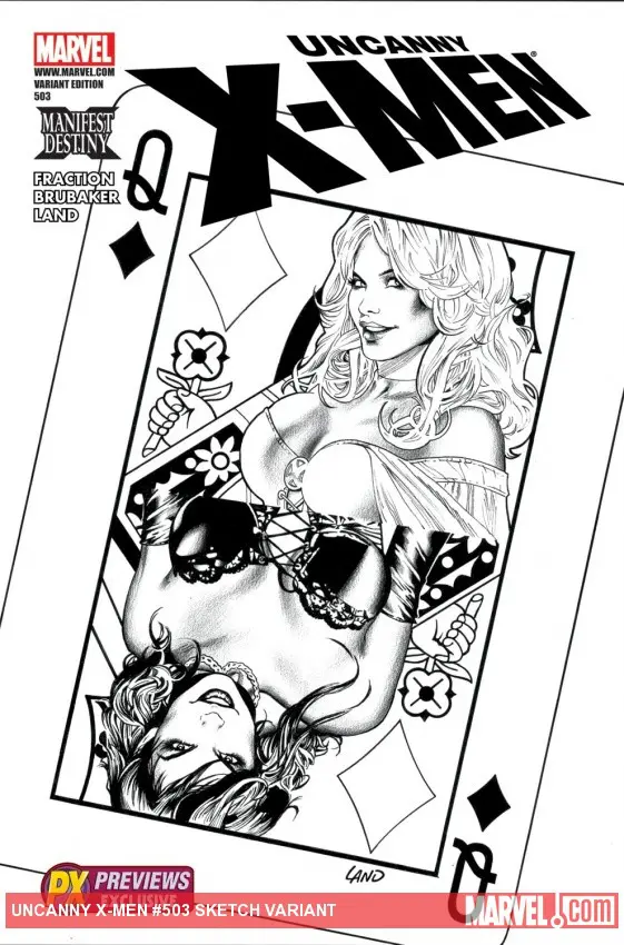 Uncanny X-Men (1963) #503 (Sketch Variant)