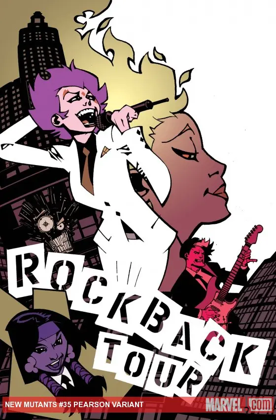 New Mutants (2009) #35 (Pearson Variant)