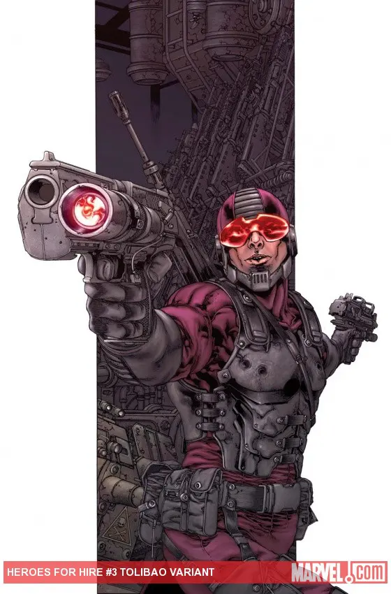 Heroes for Hire (2010) #3 (Tolibao Variant)