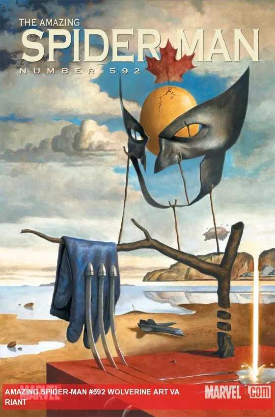 Amazing Spider-Man (1999) #592 (WOLVERINE ART VARIANT)