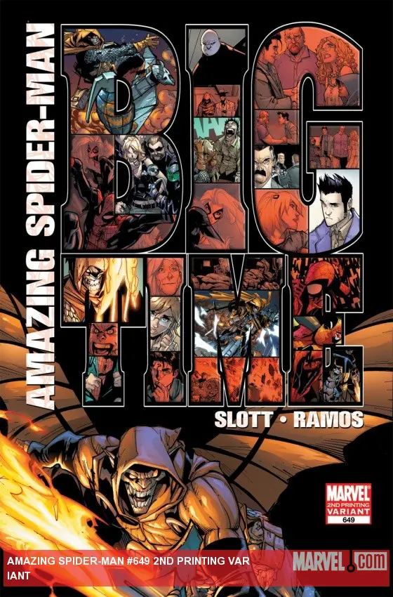 Amazing Spider-Man (1999) #649 (2ND PRINTING VARIANT)