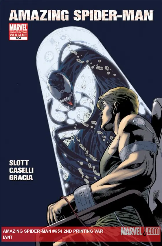 Amazing Spider-Man (1999) #654 (2nd Printing Variant)