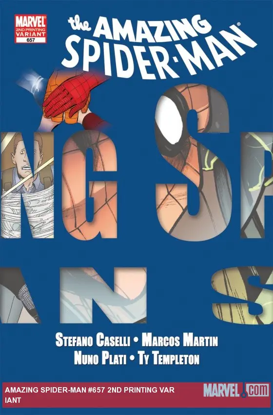 Amazing Spider-Man (1999) #657 (2nd Printing Variant)