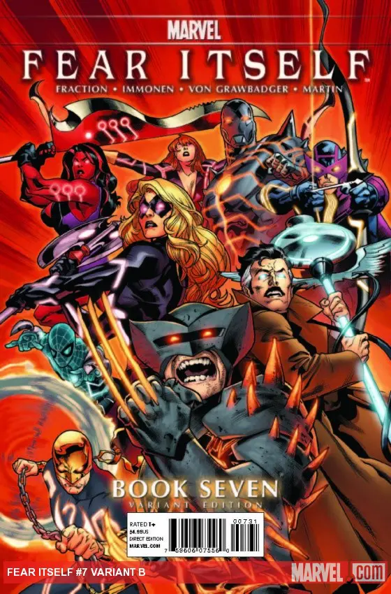 Fear Itself (2010) #7 (Variant B)