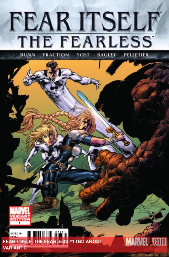 Fear Itself: The Fearless (2011) #1 (Tbd Artist Variant C)
