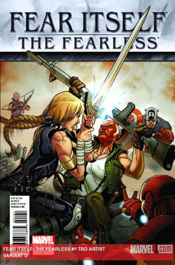 Fear Itself: The Fearless (2011) #1 (Tbd Artist Variant D)