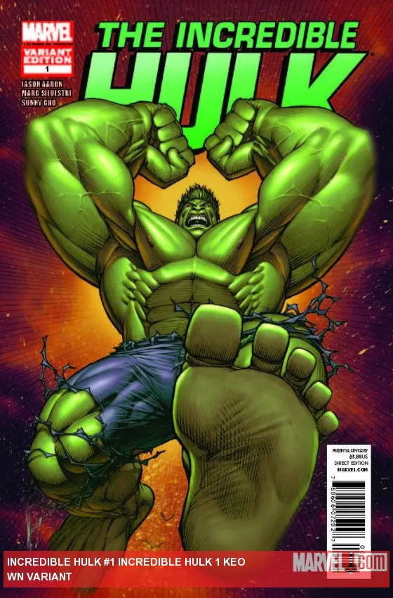 Incredible Hulk (2011) #1 (INCREDIBLE HULK 1 KEOWN VARIANT)