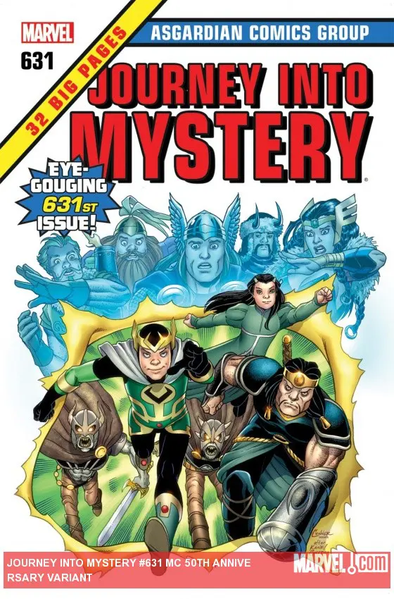 Journey Into Mystery (2011) #631 (Mc 50th Anniversary Variant)