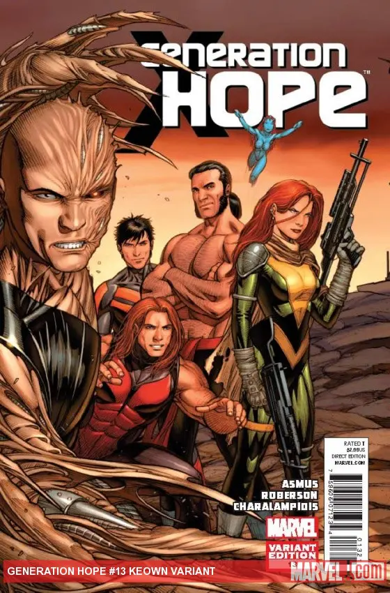 Generation Hope (2010) #13 (Keown Variant)
