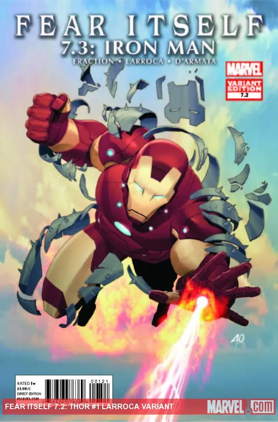 Fear Itself 7.2: Thor (2011) #1 (IRON MAN VARIANT)