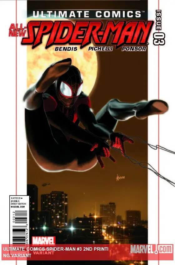 Ultimate Comics Spider-Man (2011) #3 (2nd Printing Variant)