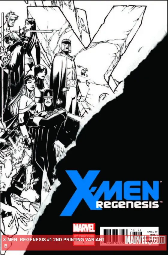 X-Men: Regenesis (2011) #1 (2nd Printing Variant B)