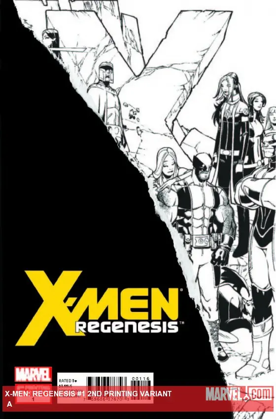 X-Men: Regenesis (2011) #1 (2nd Printing Variant a)