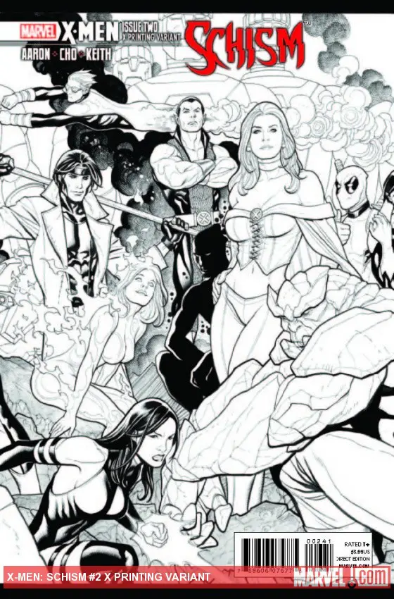 X-Men: Schism (2011) #2 (X Printing Variant)