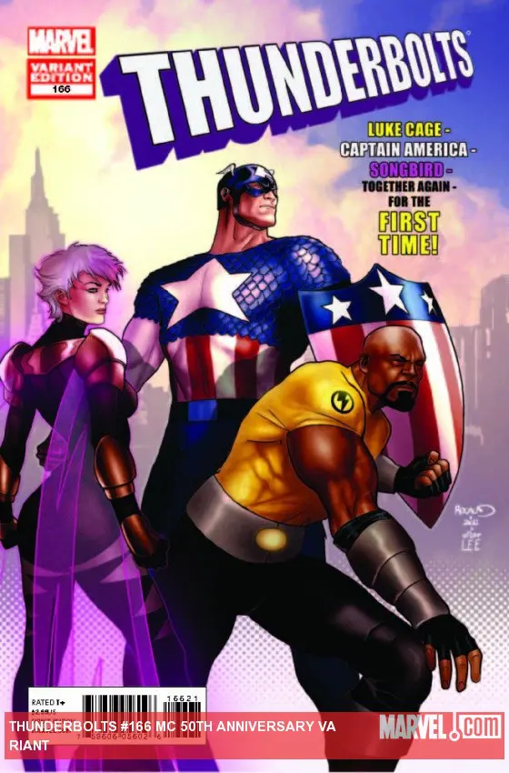 Thunderbolts (2006) #166 (Mc 50th Anniversary Variant)