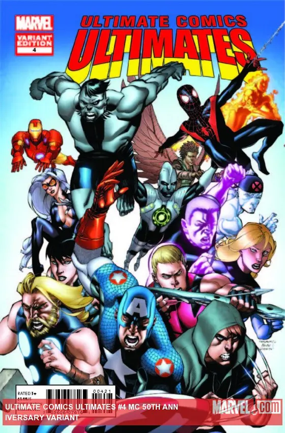 Ultimate Comics Ultimates (2011) #4 (Mc 50th Anniversary Variant)