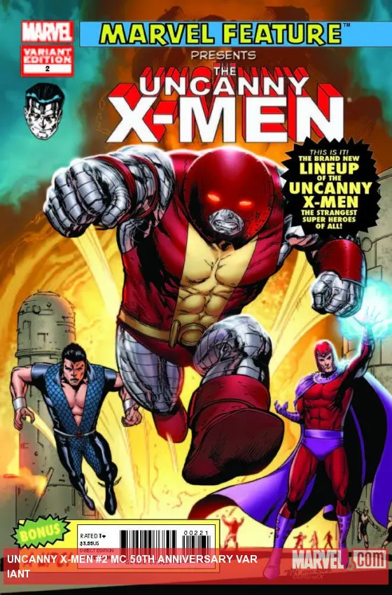 Uncanny X-Men (2011) #2 (Mc 50th Anniversary Variant)