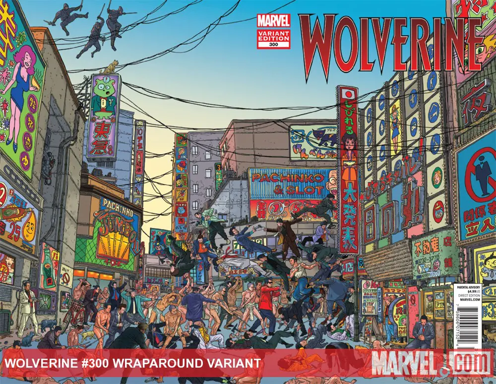Wolverine (2010) #300 (Wraparound Variant)