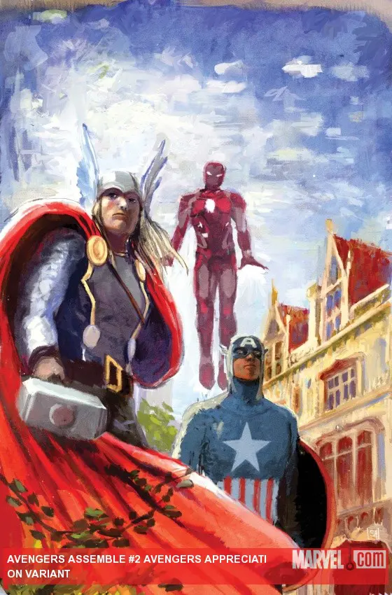 Avengers Assemble (2012) #2 (Avengers Appreciation Variant)
