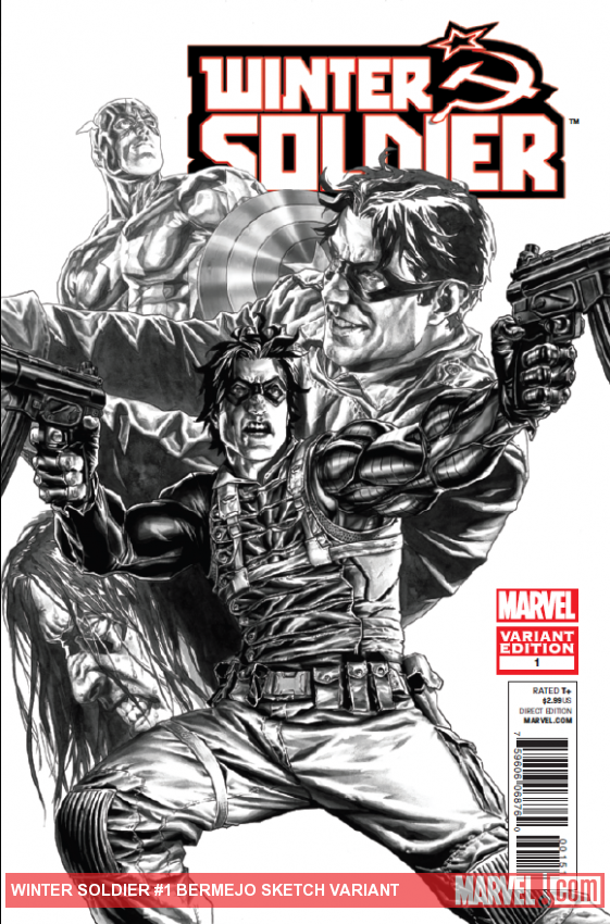 Winter Soldier (2012) #1 (Bermejo Sketch Variant)