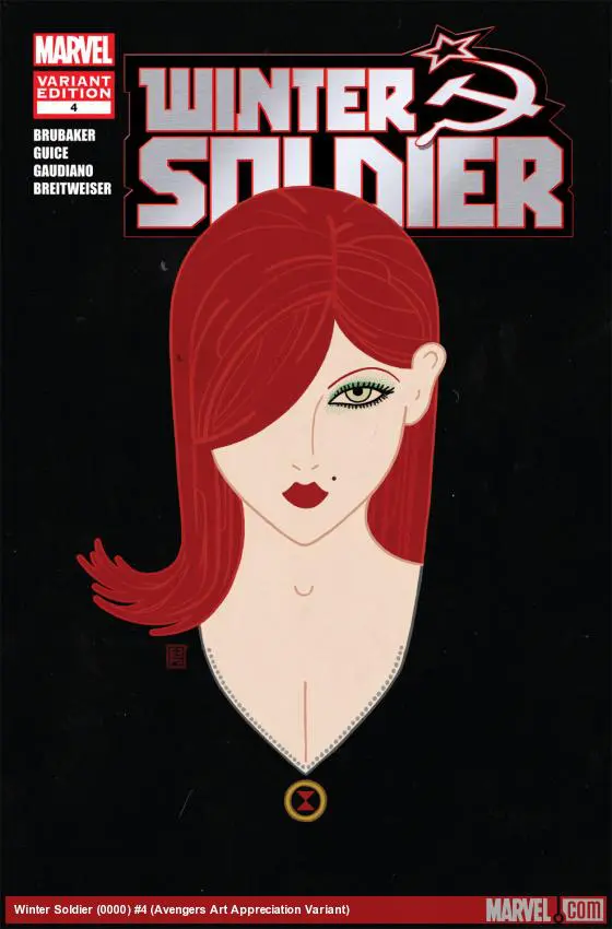 Winter Soldier (2012) #4 (Avengers Art Appreciation Variant)