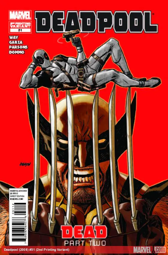 Deadpool (2008) #51 (2nd Printing Variant)