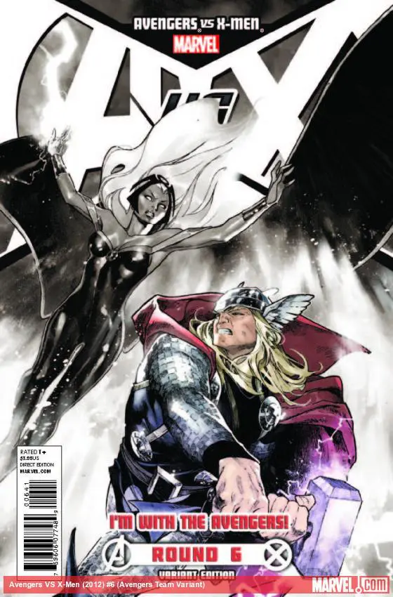 Avengers Vs. X-Men (2012) #6 (Avengers Team Variant)