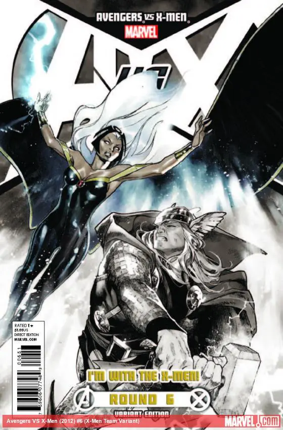 Avengers Vs. X-Men (2012) #6 (X-Men Team Variant)