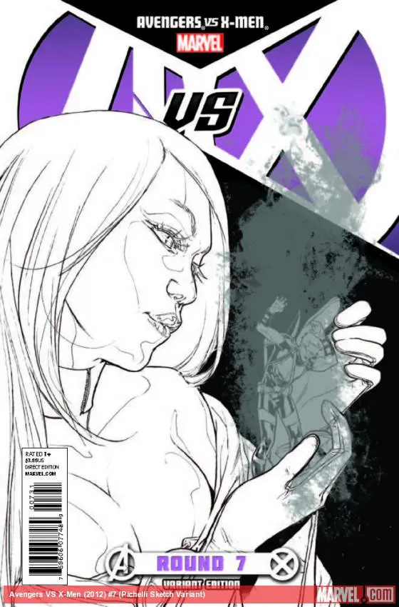 Avengers Vs. X-Men (2012) #7 (Pichelli Sketch Variant)