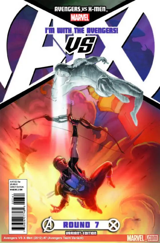 Avengers Vs. X-Men (2012) #7 (Avengers Team Variant)