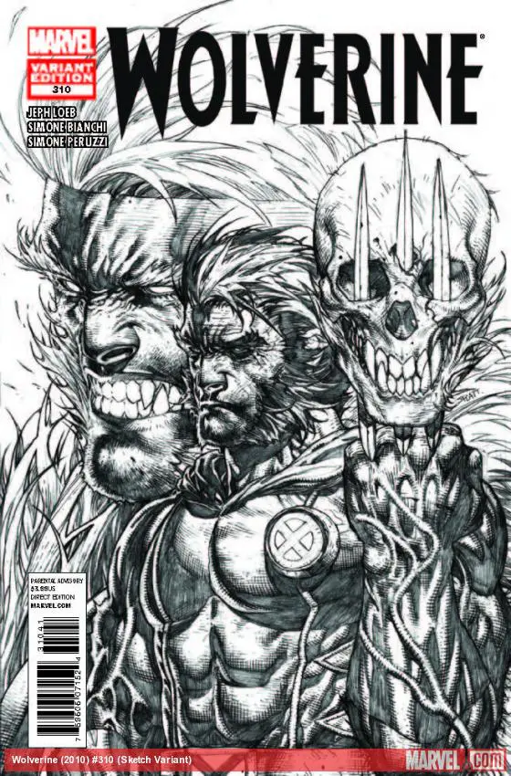 Wolverine (2010) #310 (Sketch Variant)