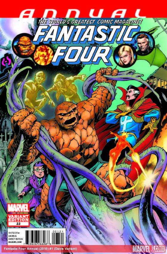 Fantastic Four Annual (2012) #1 (Davis Variant)