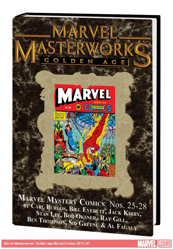 Marvel Masterworks: Golden Age Marvel Comics (Hardcover)