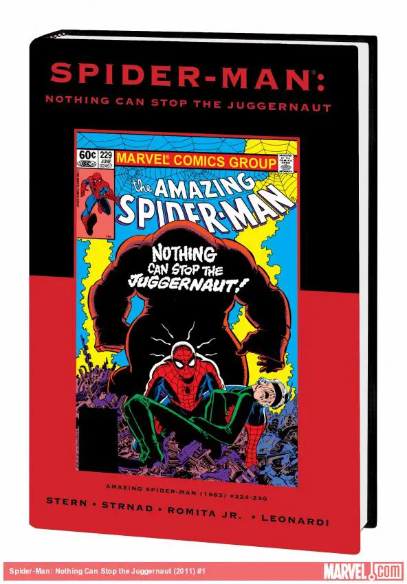 SPIDER-MAN: NOTHING CAN STOP THE JUGGERNAUT (Hardcover)