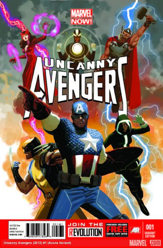 Uncanny Avengers (2012) #1 (Acuna Variant)
