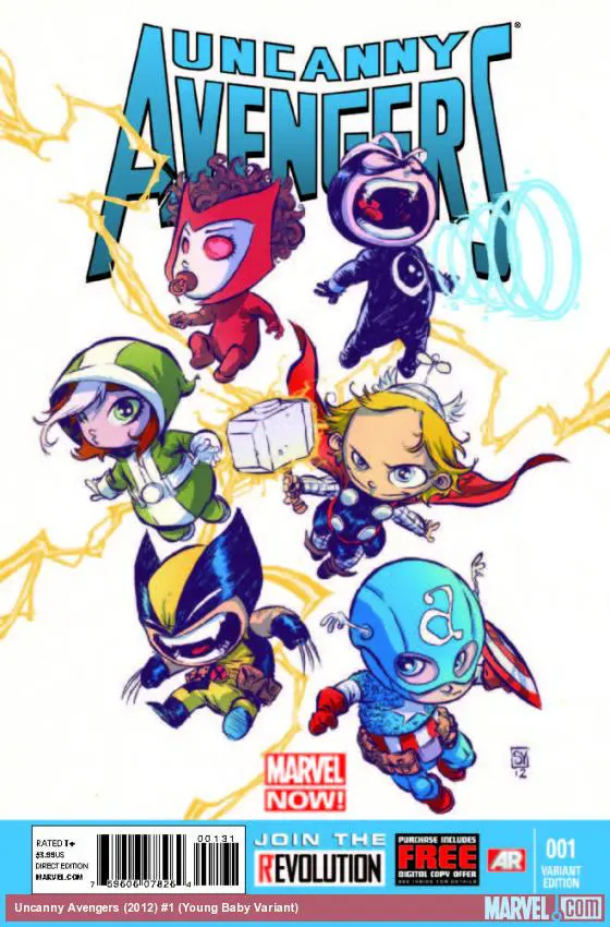 Uncanny Avengers (2012) #1 (Young Baby Variant)