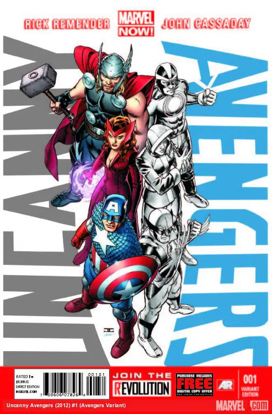 Uncanny Avengers (2012) #1 (Avengers Variant)